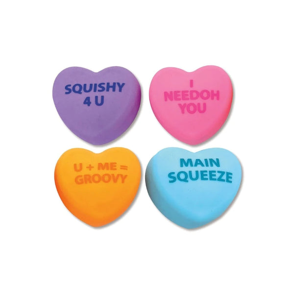 Schylling NeeDoh Squeeze Heart Assorted