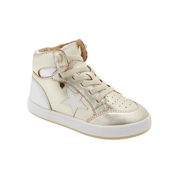 Old Sole #1003 Starling - Gold/ Silver / Nacardo Blanco