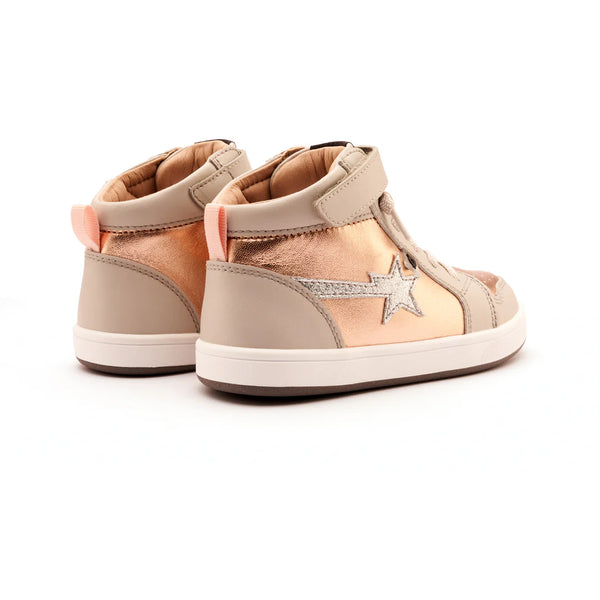 Old Sole #1007 Team-Star - Gris/ Copper/ Glam Argent