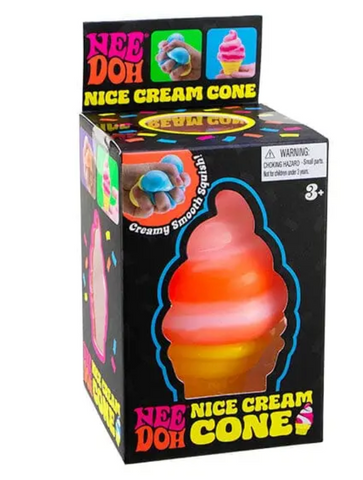 Nice cream cone   Nee Doh.  ( PRE ORDER) ships after  Feb 28