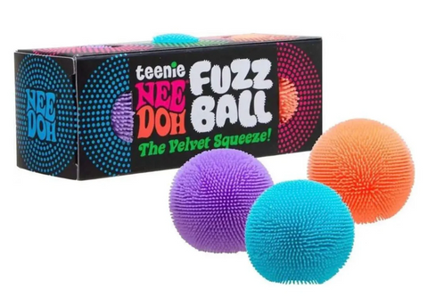 Teenie fuzzy balls nee doh set of 3