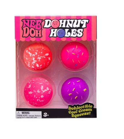 Dohnut Holes  nee doh set of 4