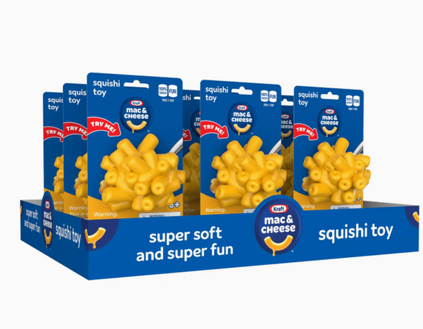 Mac & Cheese squishy toy
