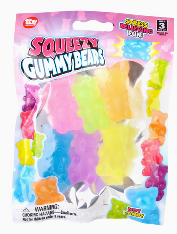 Squeezy Yummy Bear 1.5"