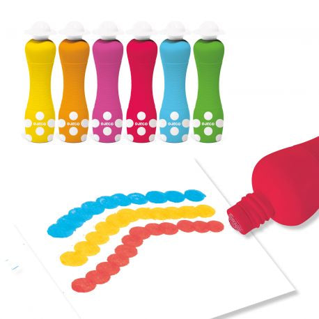 Djeco 6 Foam Markers Dots