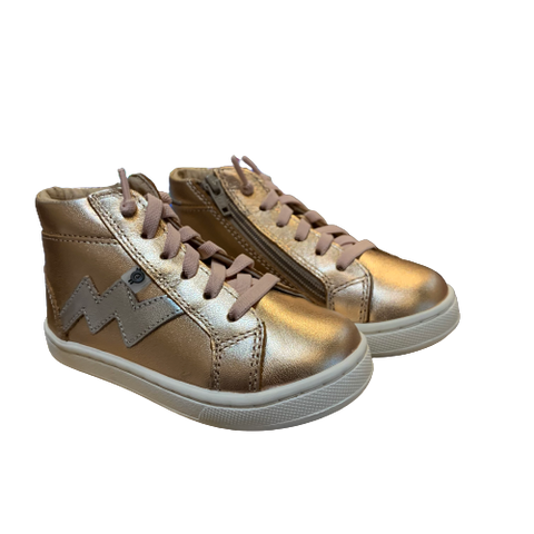 Old Soles #6126 Bolty High Top Copper / Silver