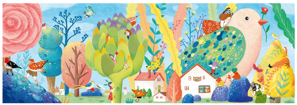Djeco Puzzle Gallery Miss Birdy 350 piece