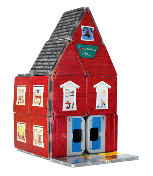 Magnatiles ABC school house