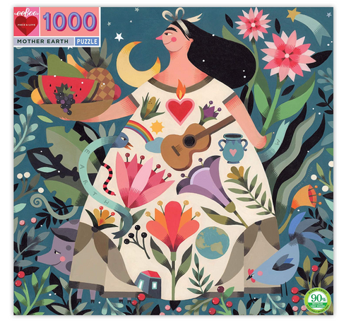 eeboo Mother Earth 1000 piece puzzle