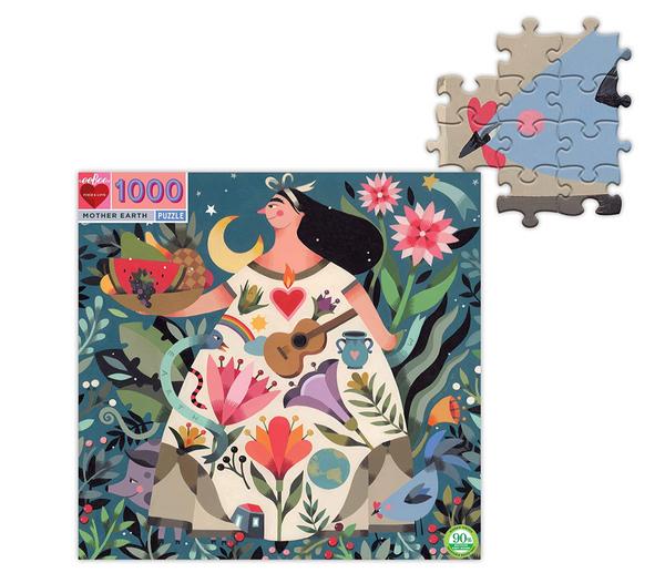 eeboo Mother Earth 1000 piece puzzle