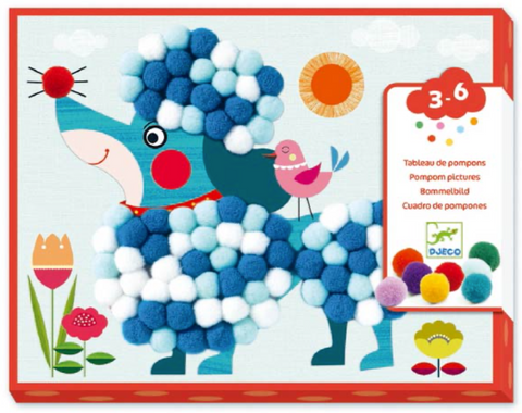 Djeco Pompom pictures kit